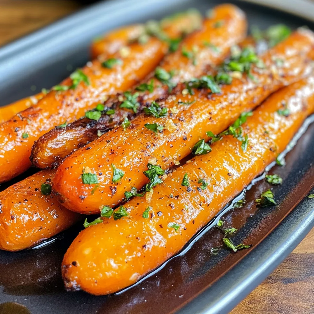 Maple Roasted Carrots