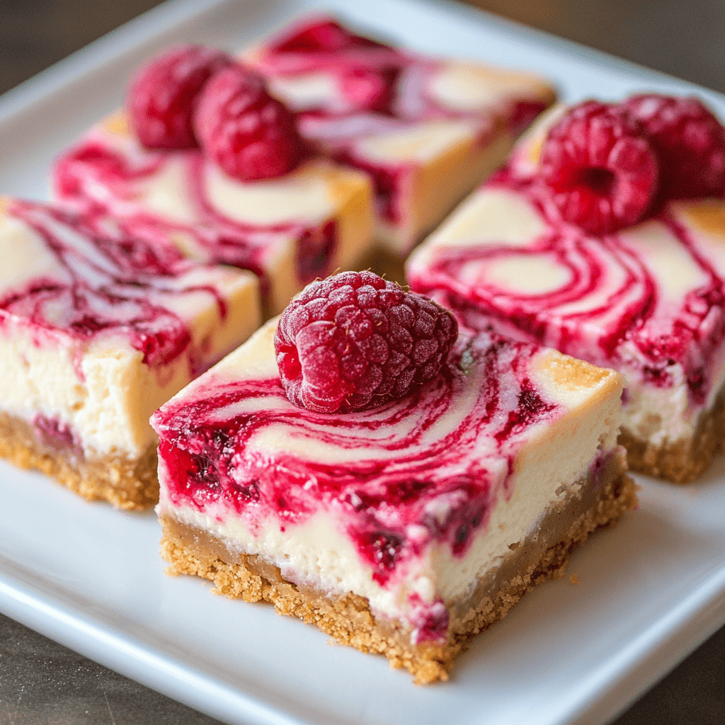 Raspberry Cheesecake Bars Recipe: Tangy, Creamy, and Irresistible