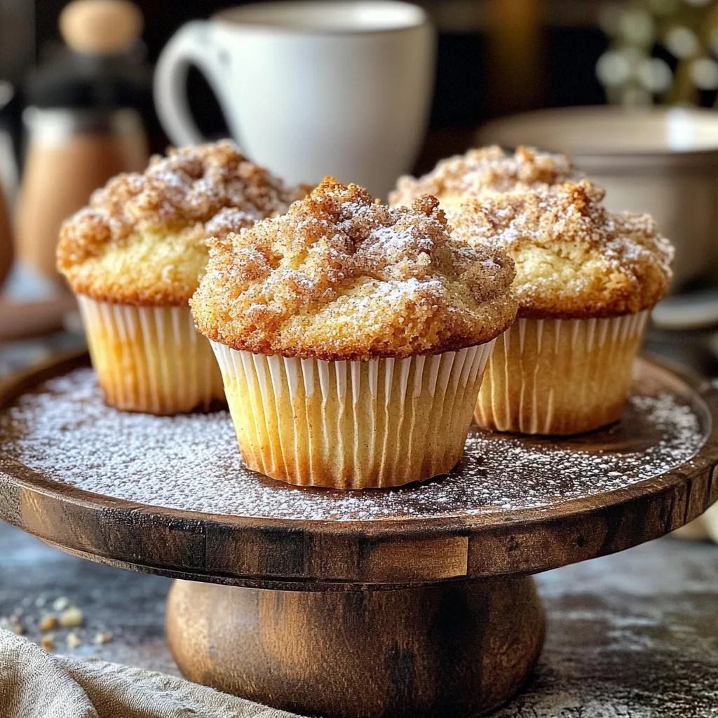 Gooey Cinnamon Cream Cheese Coffee Cake Muffins – The Perfect Sweet & Spiced Treat