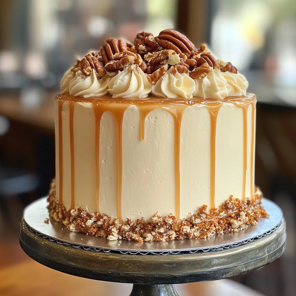Caramel Carrot Cake Recipe
