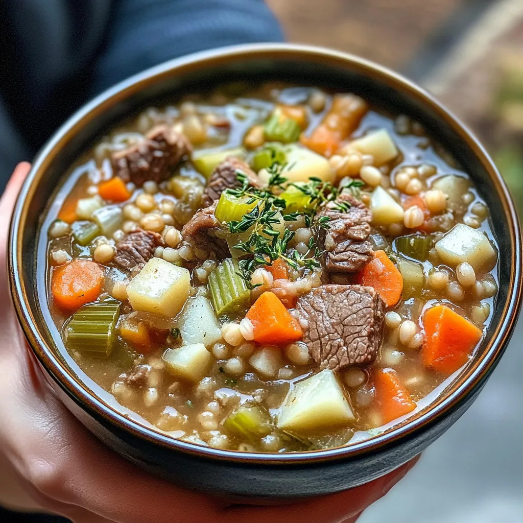 Beef Barley Soup Recipe: A Hearty, Nutritious Comfort Food for Any Season