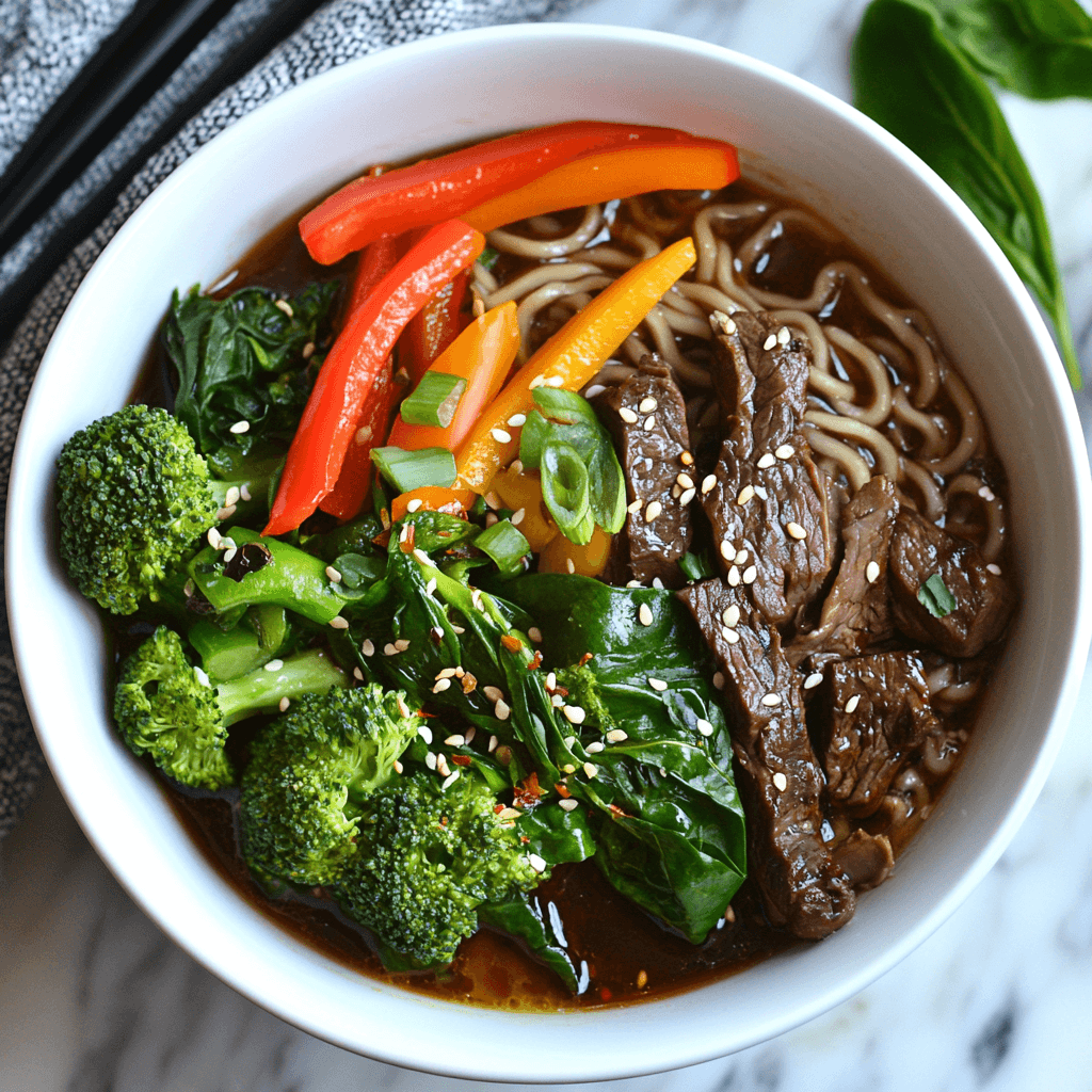 Ultimate Healthy Beef Ramen Noodles Recipe: Nutritious & Delicious Twist on Classic Ramen