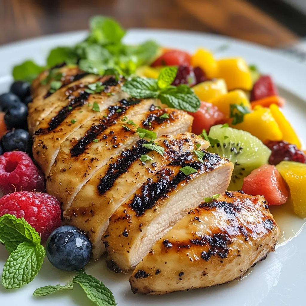 Citrus-Ginger Glazed Grilled Chicken Breasts: A Flavorful and Healthy Recipe