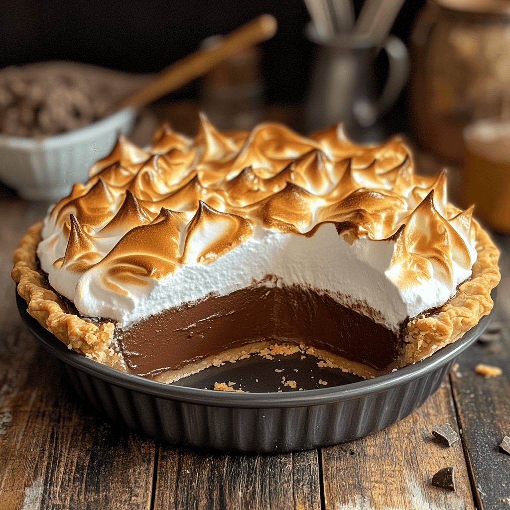 Old Fashioned Chocolate Pie Recipe: A Classic Southern Dessert