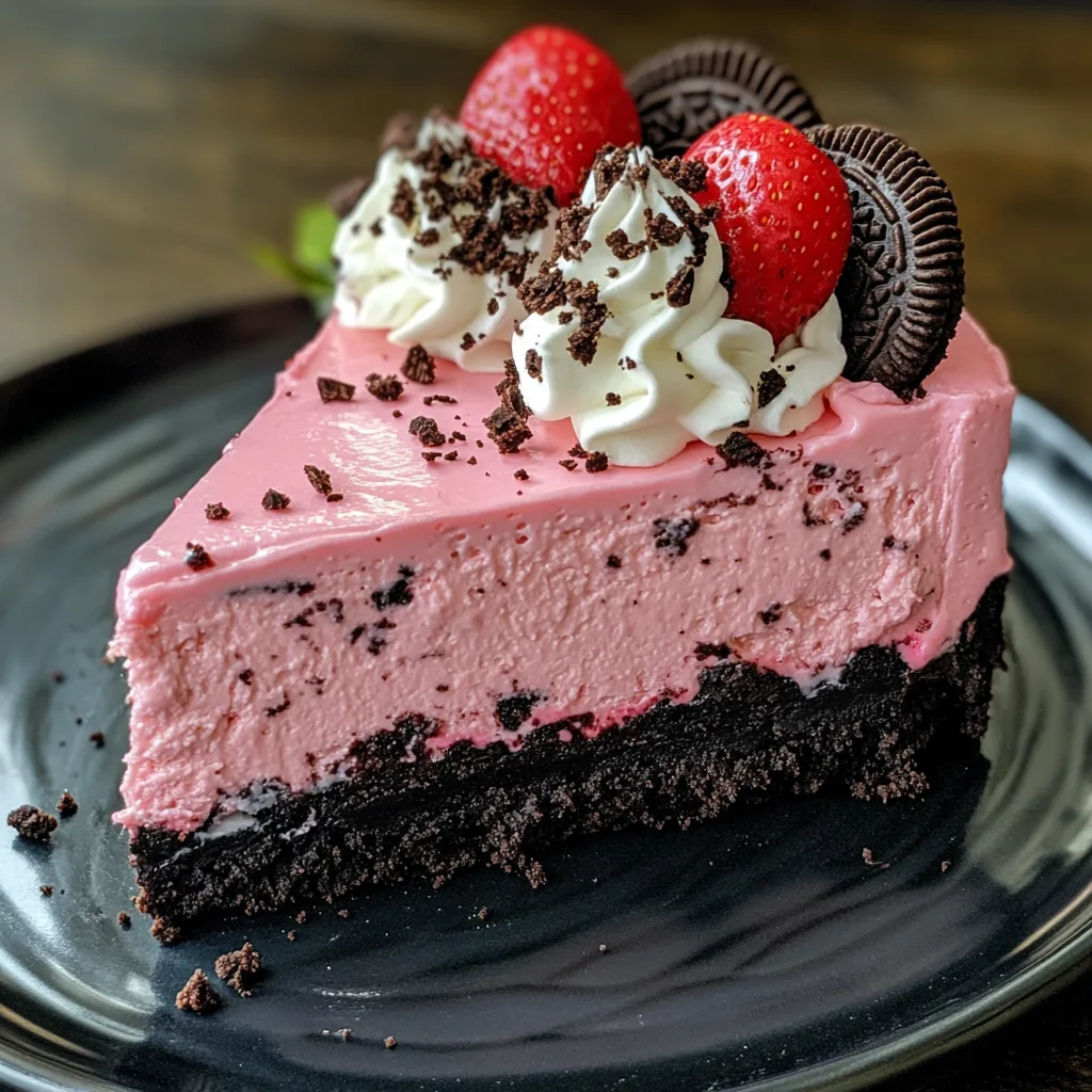 Pink Velvet Oreo Cheesecake Recipe – Easy, Creamy, and Delicious